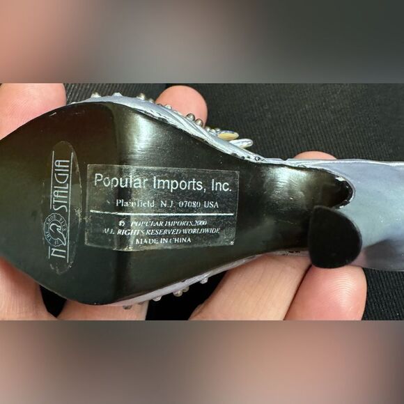 Vintage Mini Shoe Collection Porcelain China Pottery Shoe - Picture 9 of 9